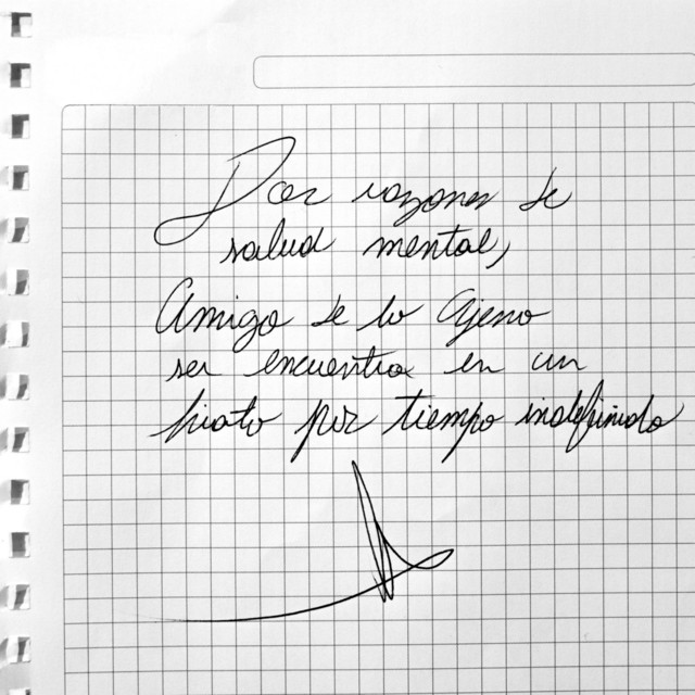 Por razones de salud mental, Amigo de lo Ajeno se encuentra en un hiato por tiempo indefinido. cover art