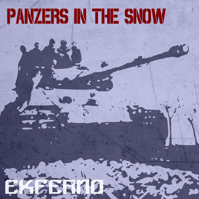 Panzers In The Snow cover