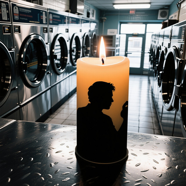 Candle in the laundromat cover