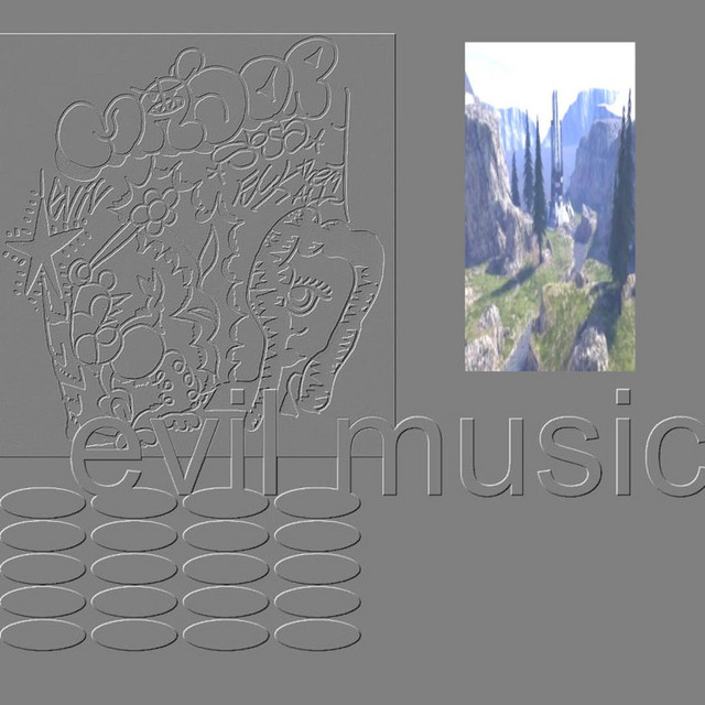 evil music cover art