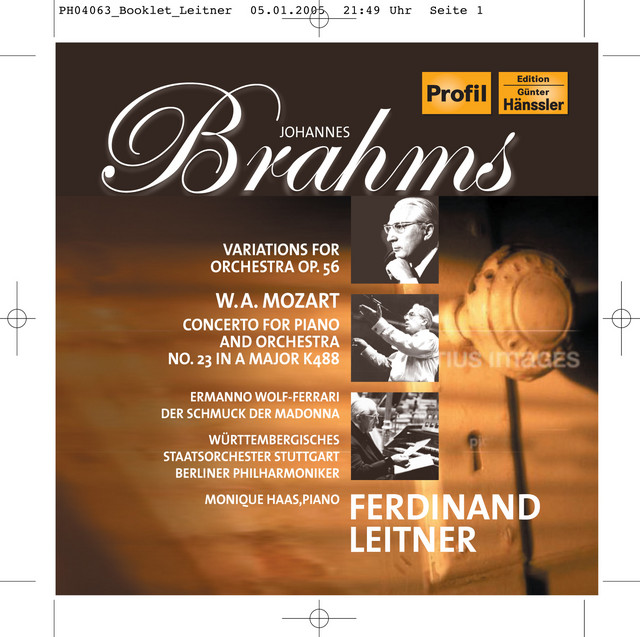 Brahms, Mozart & Wolf-Ferrari: Orchestral Works