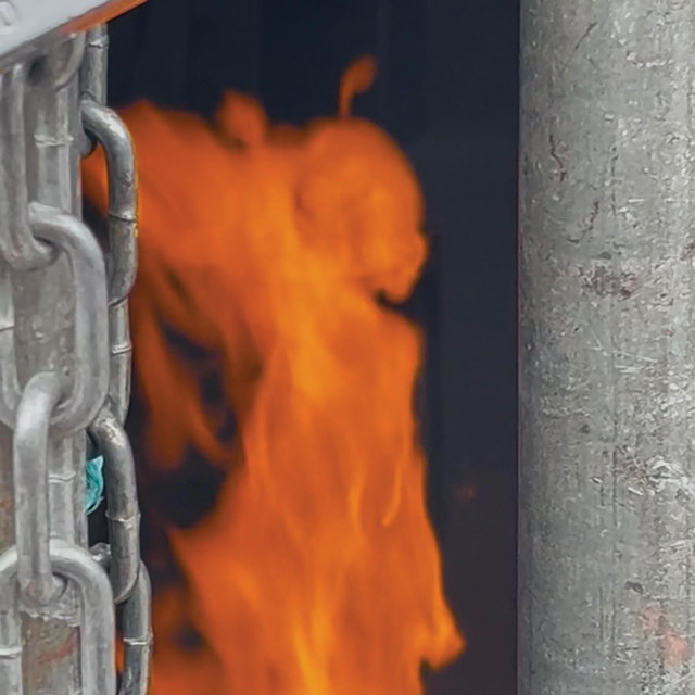 Burning cover