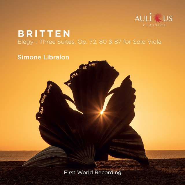 Britten: Elegy - Three Suites, Op. 72, 80 & 87 for Solo Viola cover art