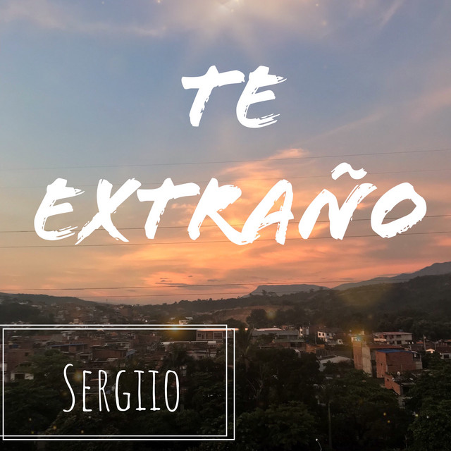 TE EXTRAÑO cover
