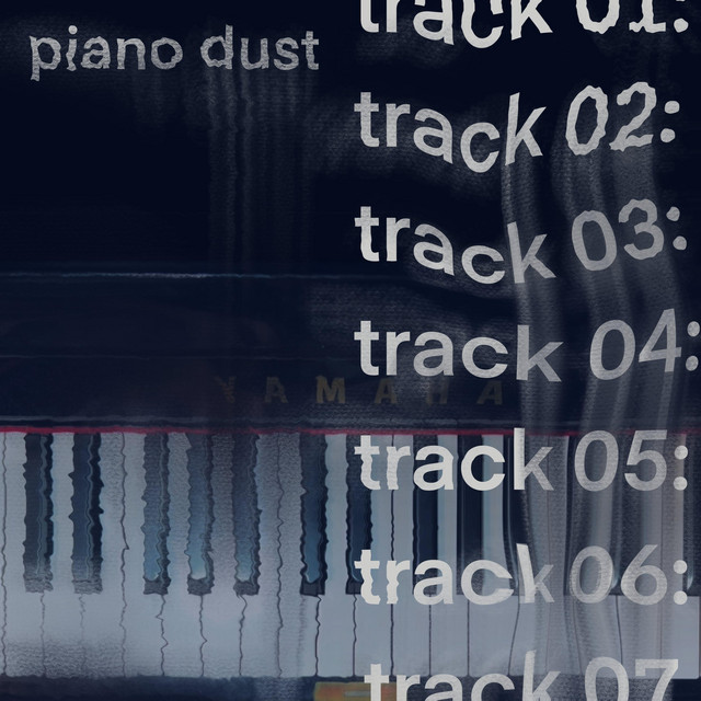 piano dust cover art