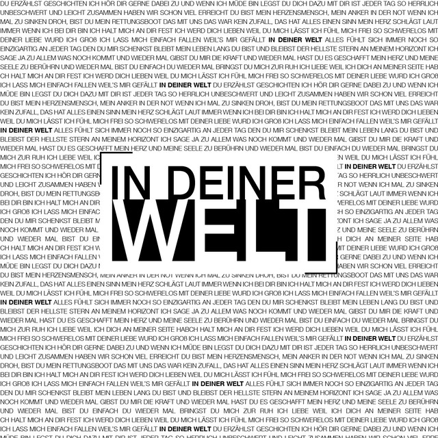 In deiner Welt