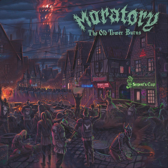 The Old Tower Burns cover art