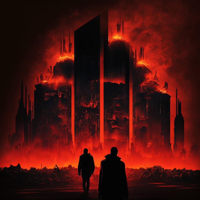 BLOODCITY (w/ a ghost) cover art