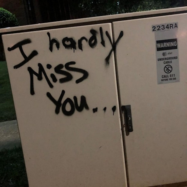 I HARDLY MISS YOU... cover