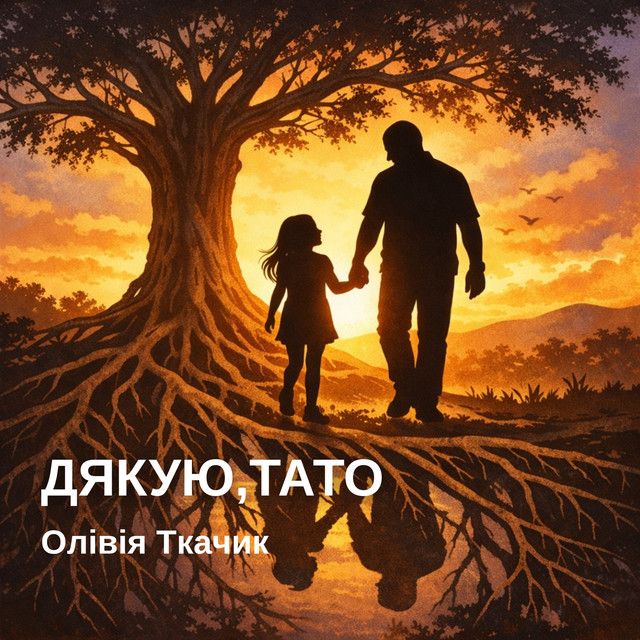 Cover art: Дякую, тато — Олівія Ткачик
