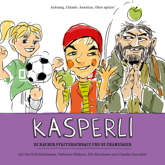 De Räuber Pfäfferschnauz und de Chämifäger cover art