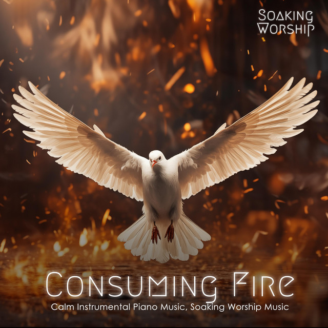 Consuming fire (Beautiful Instrumental Piano, Soaking Worship Music) cover art