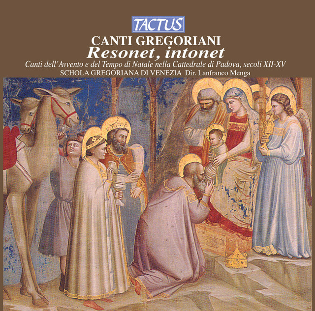 Canti Gregoriani: Resonet, intonet cover art