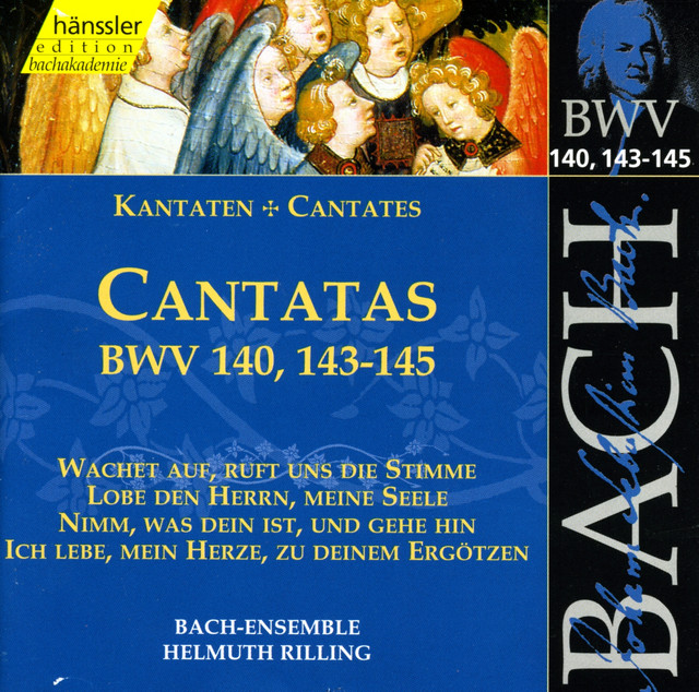 Bach, J.S.: Cantatas, Bwv 140, 143-145 cover