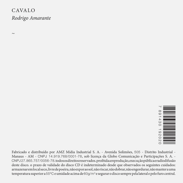 Cavalo cover art