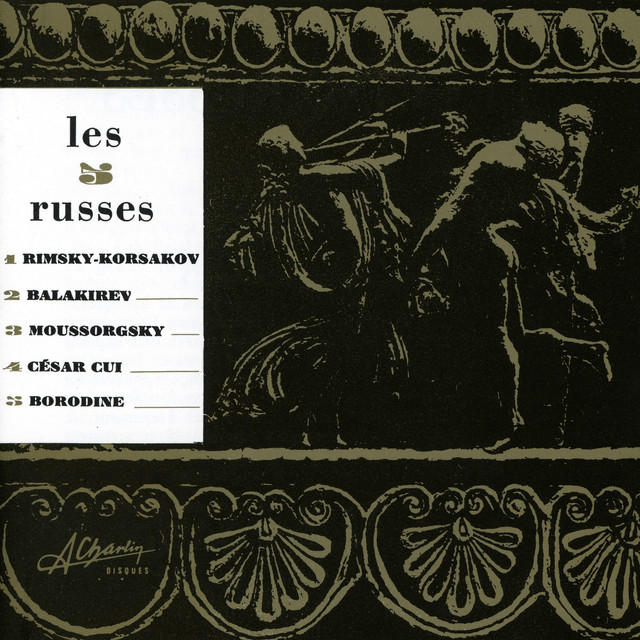 Les 5 russes, The five russians cover art