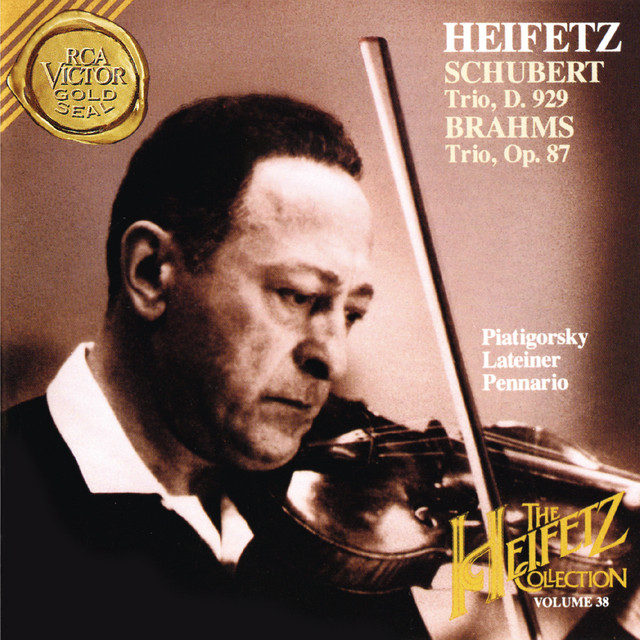 The Piano Trio Collection - Schubert: Trio No. 2 In E-flat Major, D. 929 - Brahms: Trio No. 2 In C Major, Op. 87 cover
