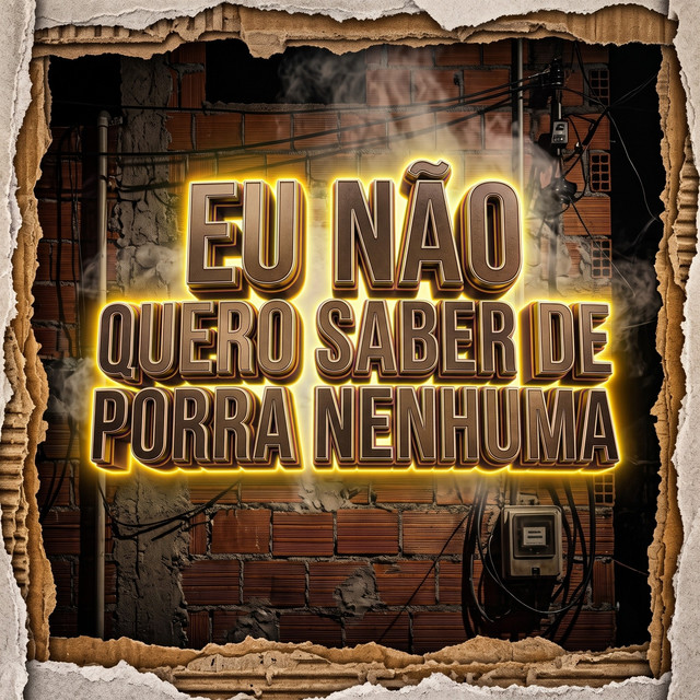 Eu Não Quero Saber de Porra Nenhuma