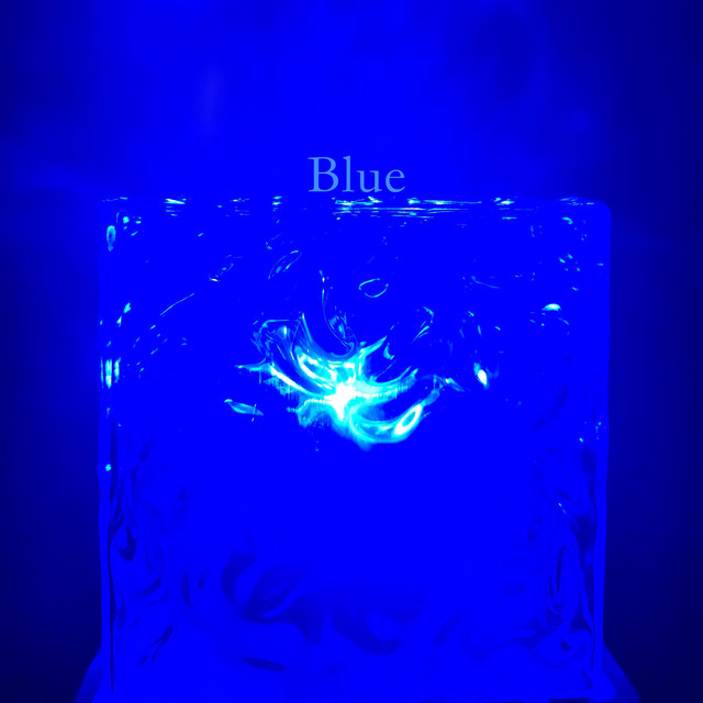 blue