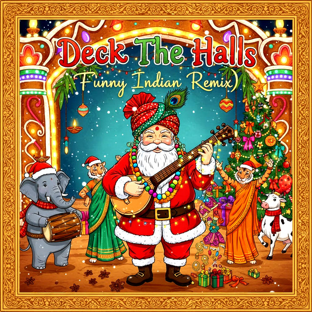 Deck The Halls (Funny Indian Remix) - Single by Vindaloo Singh | Spotify