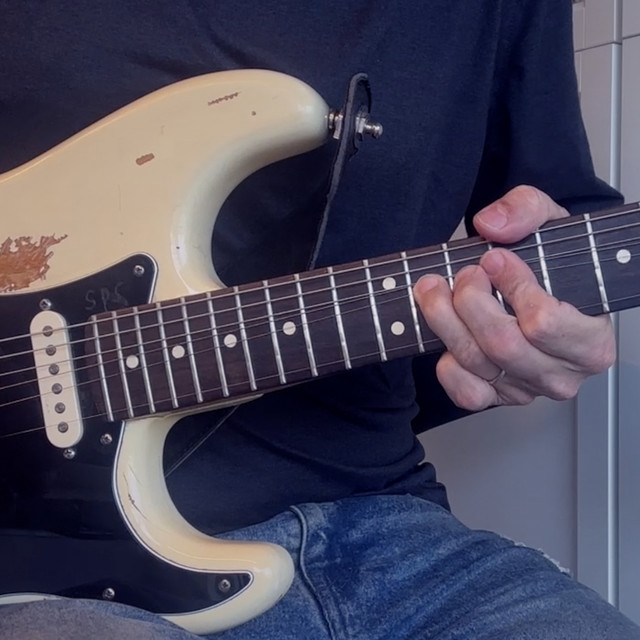 F Minor Groove Blues Guitar Backing Track Jam album image