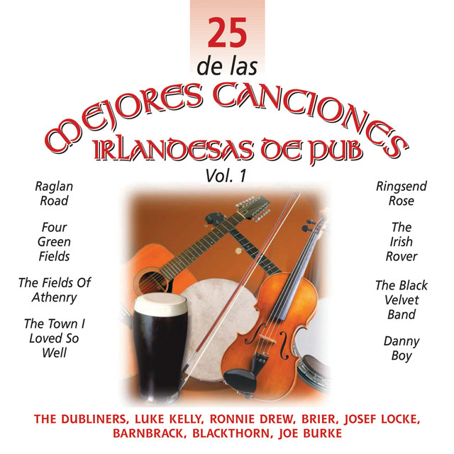 25 de las Mejores Canciones Irlandesas De Pub, Vol. 1 cover