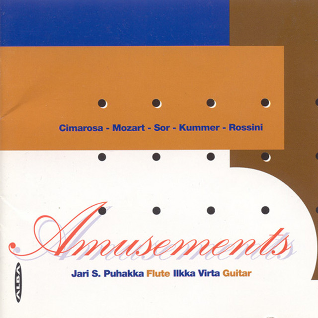 Amusements - Works Arranged for Flute and Guitar