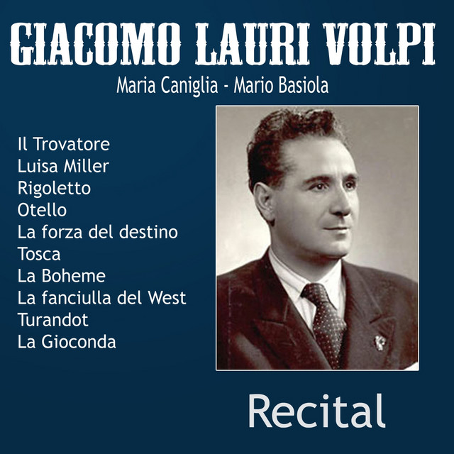 Giacomo Lauri Volpi - Recital cover art