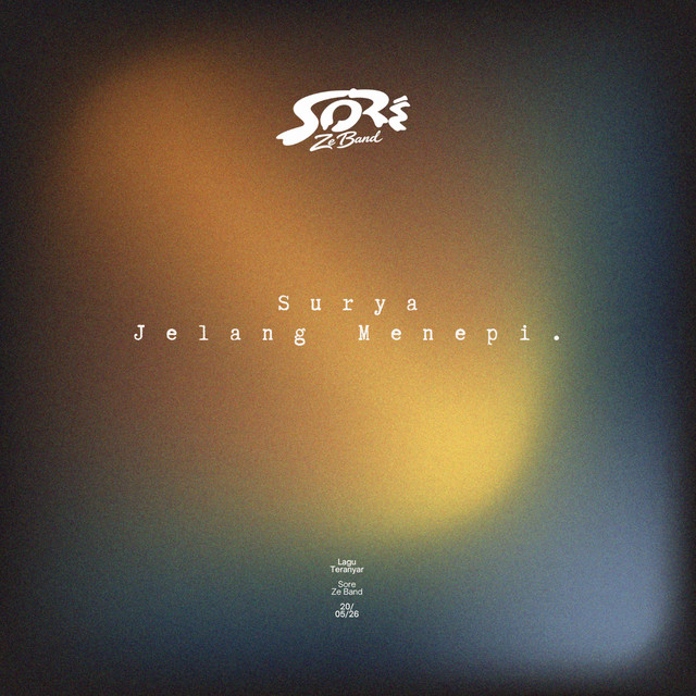 Surya Jelang Menepi cover art