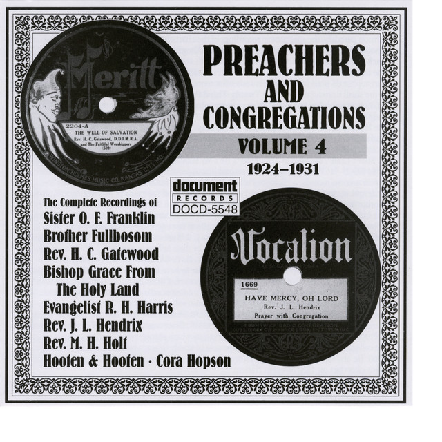 Preachers And Congregations Vol. 4 (1924-1931)