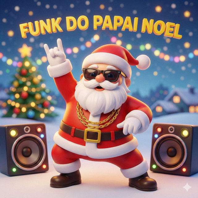 Capa de Funk do Papai Noel
