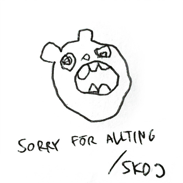 SORRY FÖR ALLTING cover art