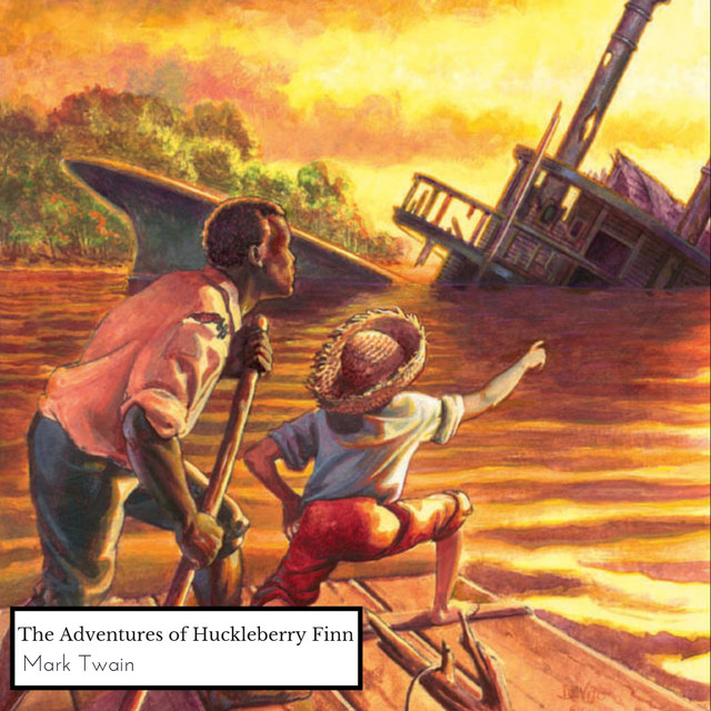 The Adventures of Huckleberry Finn cover art