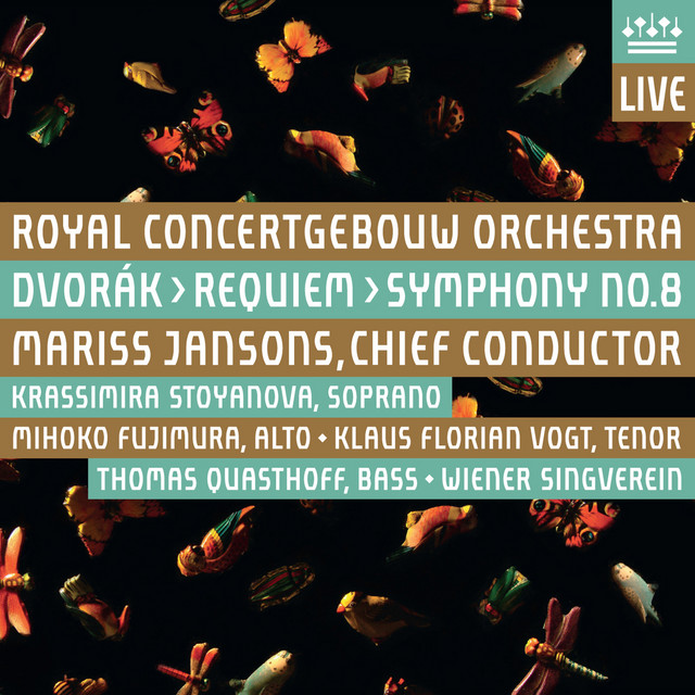 Dvořák: Requiem, Op. 89 & Symphony No. 8, Op. 88 (Live) cover art
