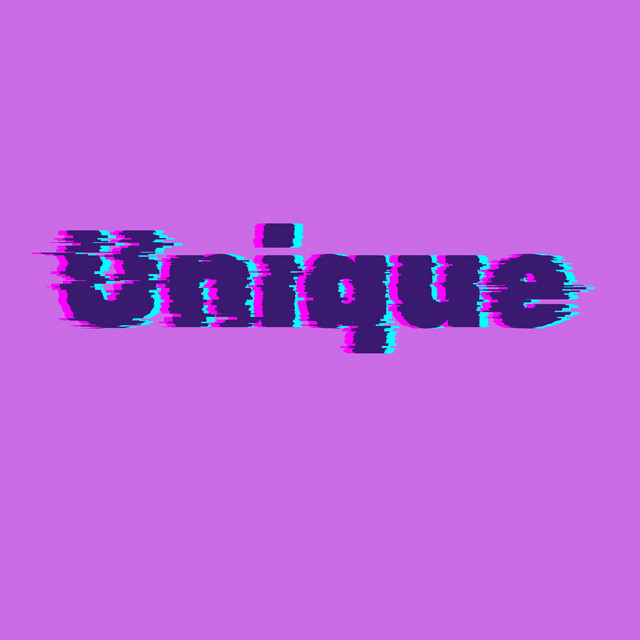 Album cover for Unique by Kelvinudoh