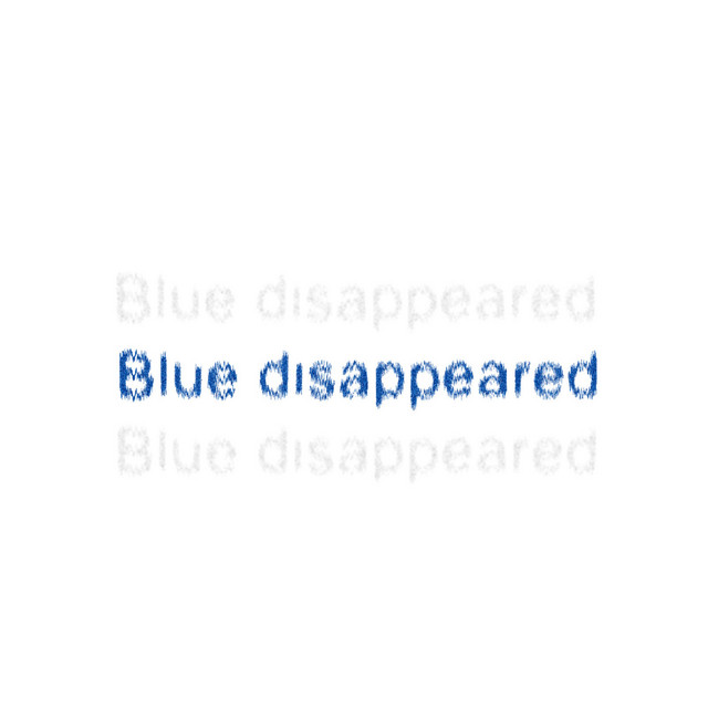Blue Disappeared cover art