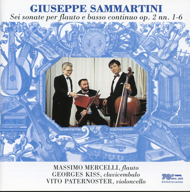 Sammartini: Sonata for Flute and Basso Continuo, Op. 2, Nos. 1-6