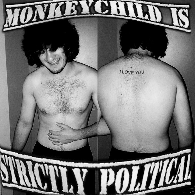 MONKECHILD IS... STRICTLY POLITICAL! cover art