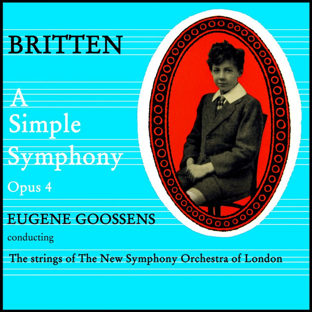 Britten A Simple Symphony cover art