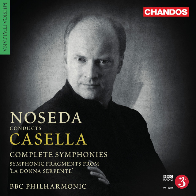 Casella: Symphonies & Symphonic Fragments from La Donna Serpente cover art