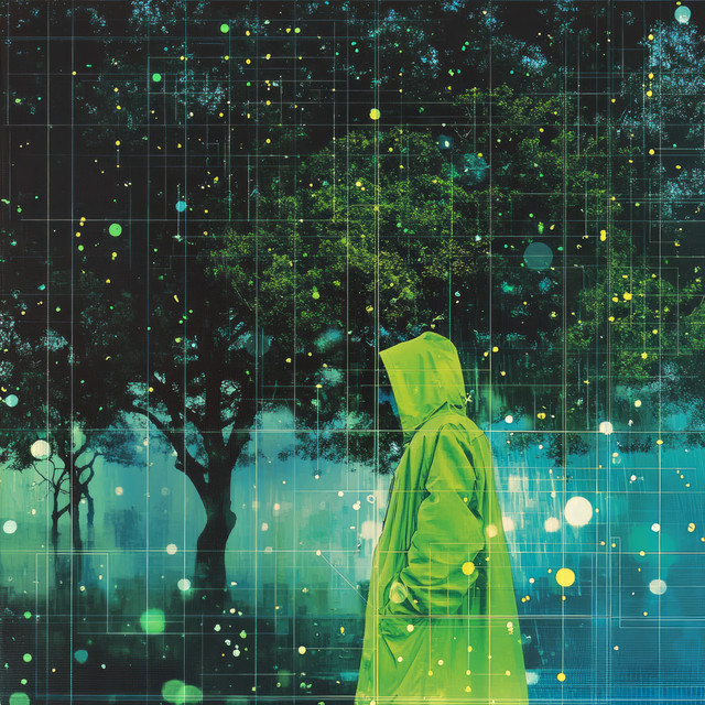 Carícias da Natureza: Folhas Dançantes na Brisa Celestial cover art