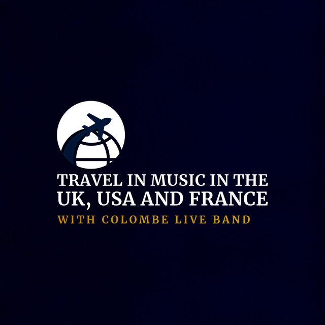 Travel in music in the UK, USA and France with cover art