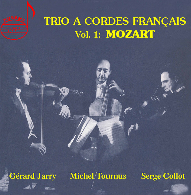 Trio a cordes français, Vol. 1: Mozart cover art