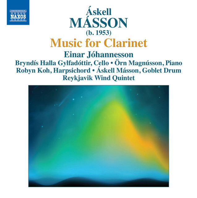 Másson: Music for Clarinet cover