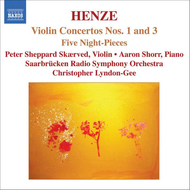 Henze: Violin Concertos Nos. 1 and 3 cover art