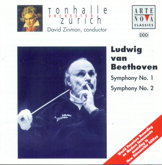 Beethoven: Symphonies No. 1 & 2 cover art
