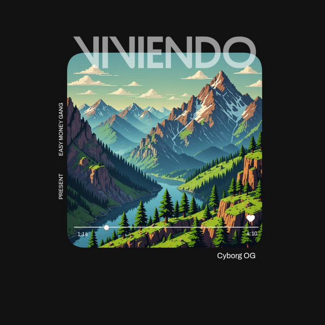 Album cover for Viviendo by Cyborg OG