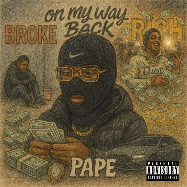 Rich, Broke & On My Way Back cover art