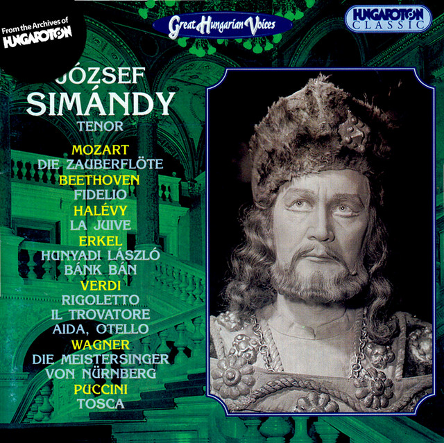 Simandy, Jozsef: Tenor Arias and Duets cover art