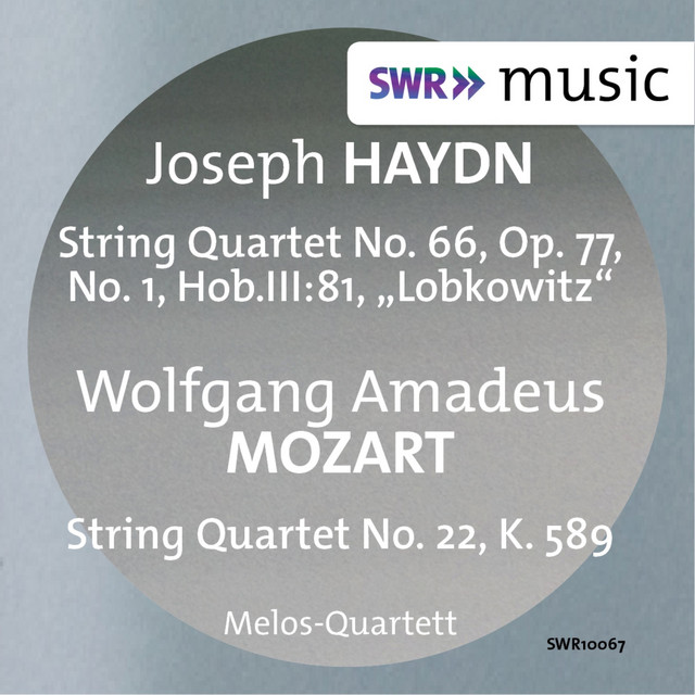 Haydn: String Quartet No. 66 - Mozart: String Quartet No. 22 cover art